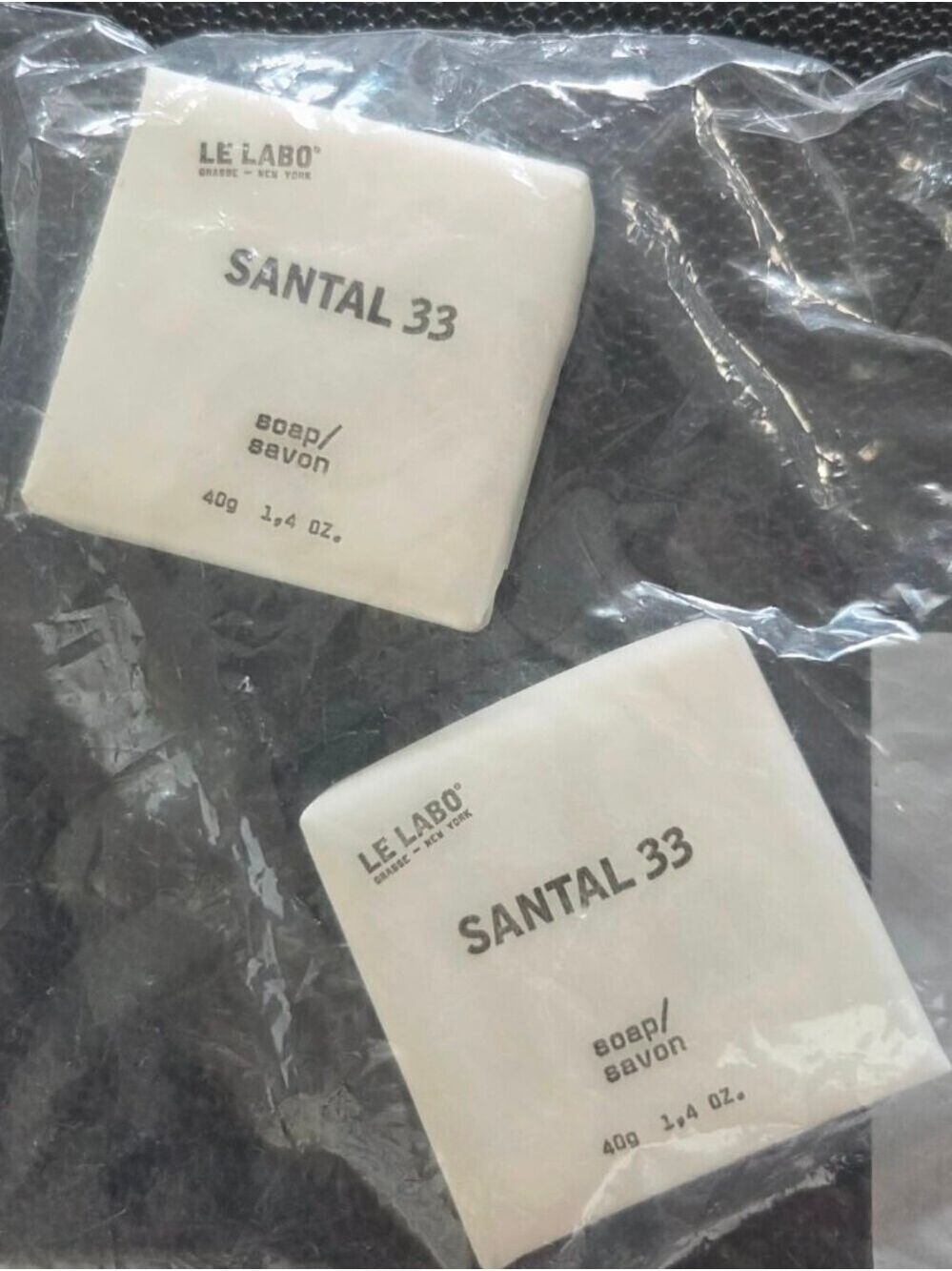Le Labo Santal 33 Mini Soap Set Hotel Travel Guest Soap Collection